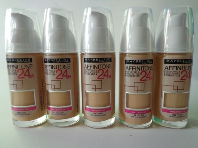 Maybelline Affinitone 24h Fondöten Maybelline Affinitone 24h Fondöten