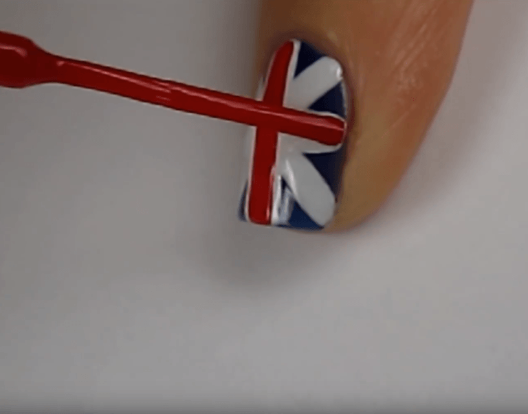 Birlesik Krallik Bayragi Oje Dizayni