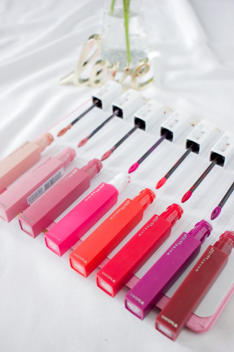 Maybelline Superstay Matte Ink Likit Ruj Tum Renkleri