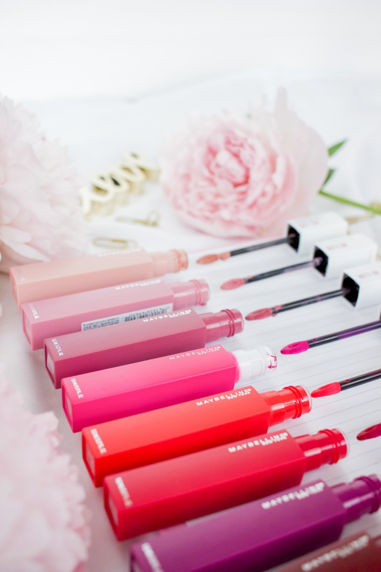 Maybelline Superstay Matte Ink Likit Ruj Tum Renkleri