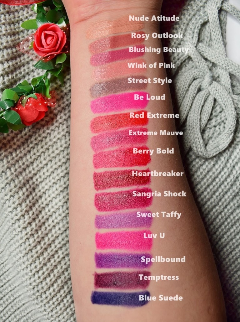 Avon Mark Epik Ruj Avon Mark Epic Lip Tum Renkler