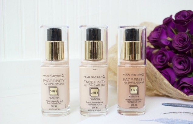 Max Factor Face Finity 3’ü 1 Arada Kalıcı Fondöten Max Factor Face Finity 3’ü 1 Arada Kalıcı Fondöten