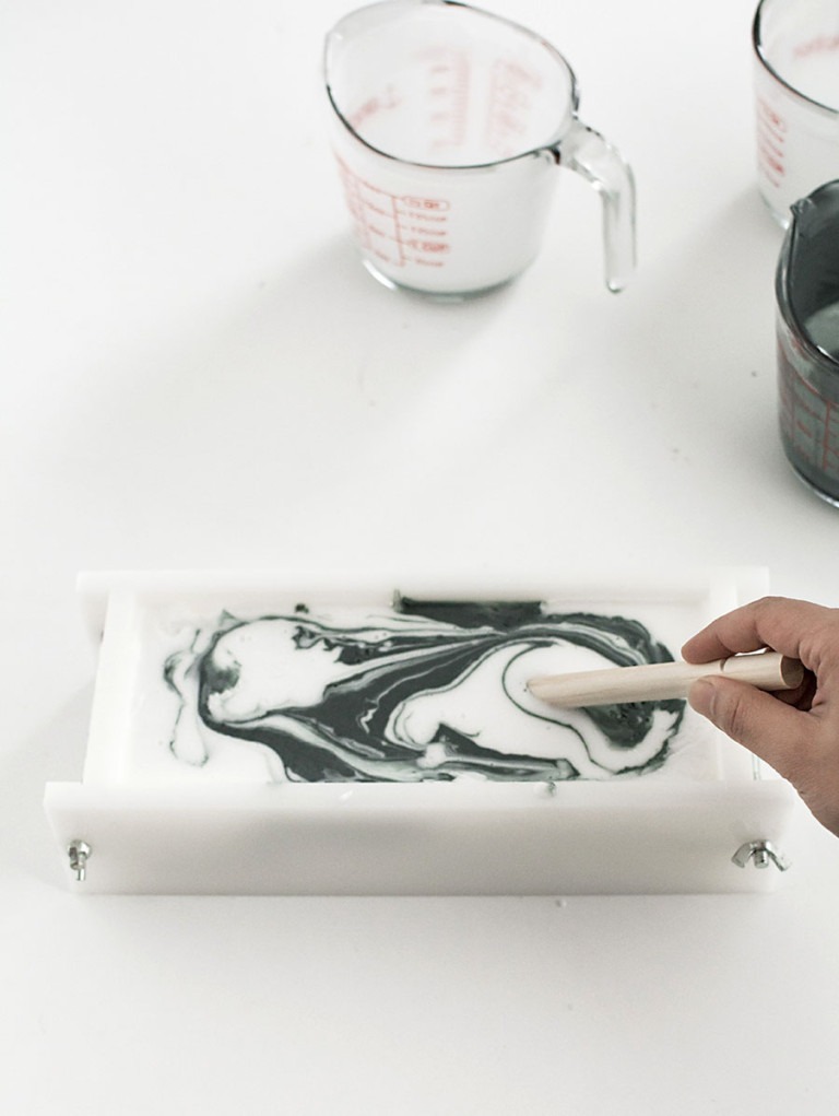 Mermer Tasarimli Ev Yapimi Sabun Diy Sabun