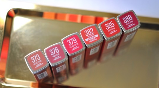 Maybelline Color Sensational Made For All — Serinin Tüm Renkleri