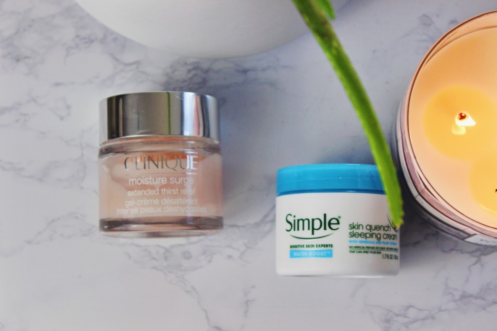 Simple Water Boost Nemlendirici Gece Kremi Clinique Moisture Surge Muadil
