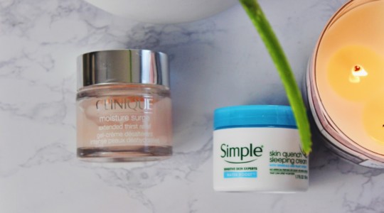 Simple Water Boost Nemlendirici Gece Kremi — Clinique Moisture Surge Muadil