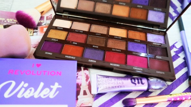 I Heart Revolution Violet Chocolate Far Paleti I Heart Revolution Violet Chocolate Far Paleti