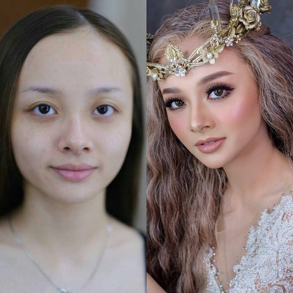 13 Gelin Makyaji Oncesi Sonrasi