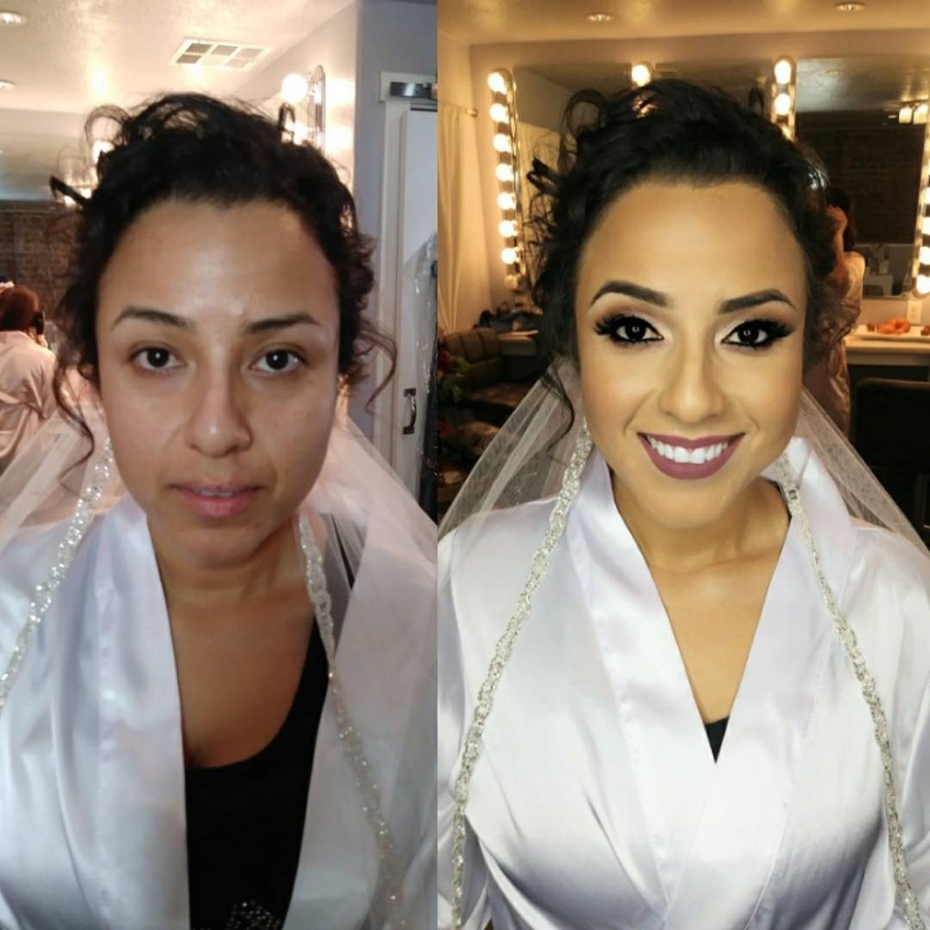 13 Gelin Makyaji Oncesi Sonrasi