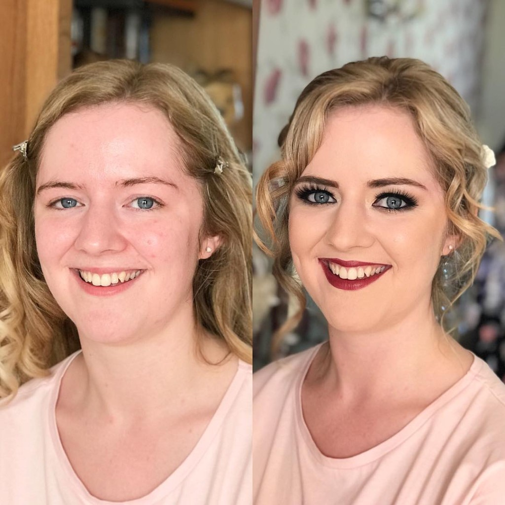 13 Gelin Makyaji Oncesi Sonrasi