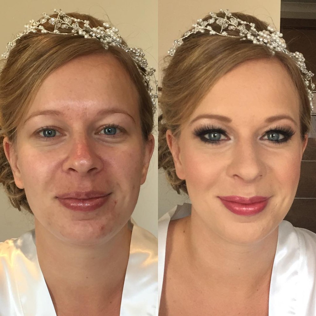 13 Gelin Makyaji Oncesi Sonrasi
