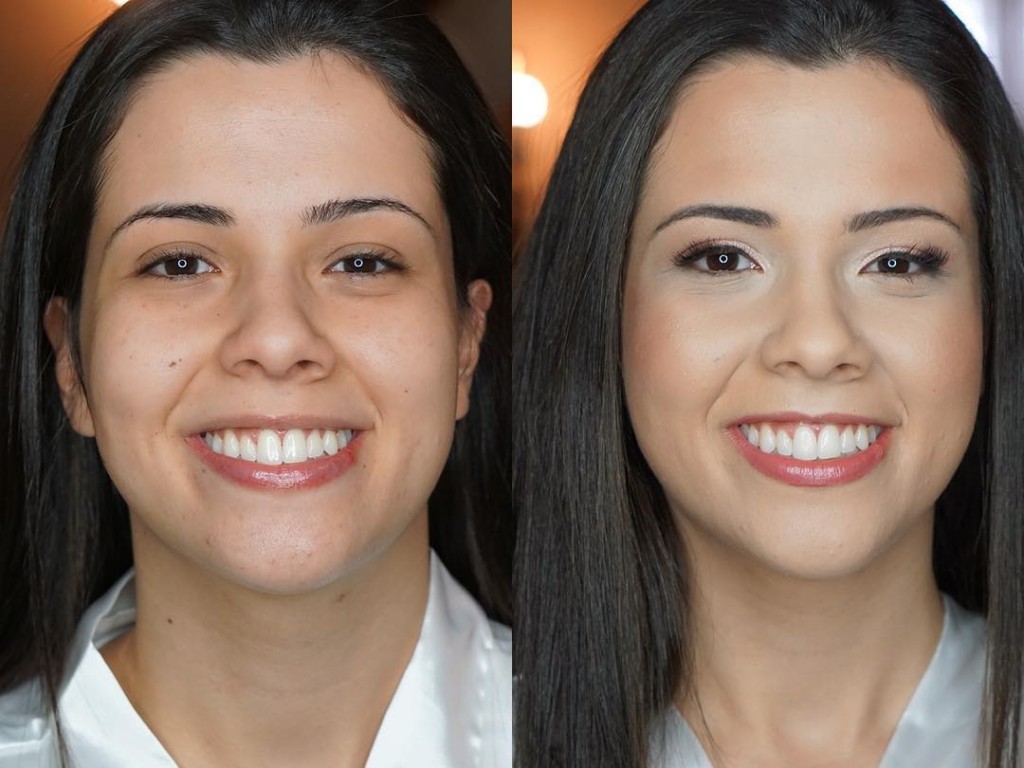 13 Gelin Makyaji Oncesi Sonrasi