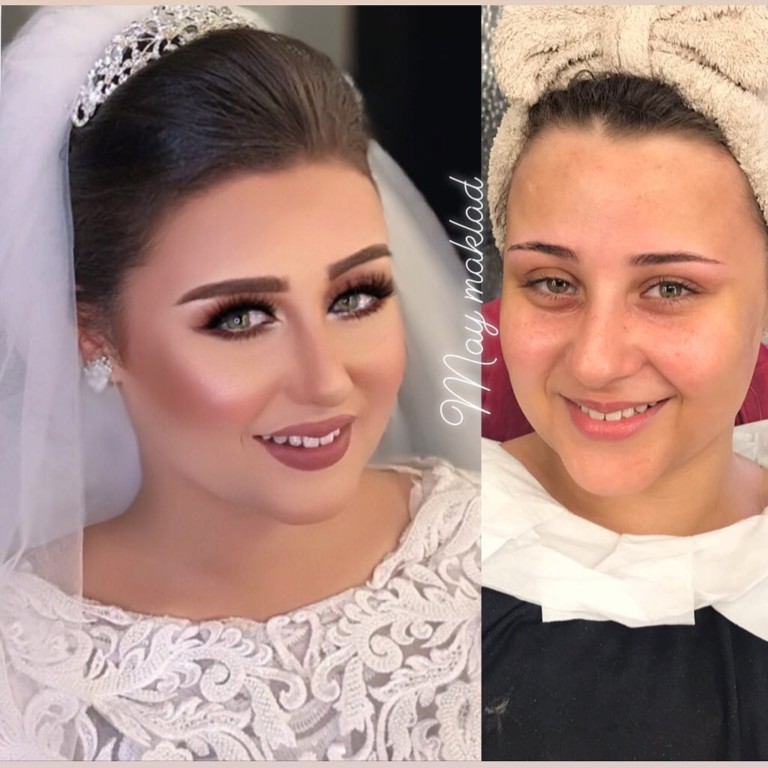 13 Gelin Makyaji Oncesi Sonrasi