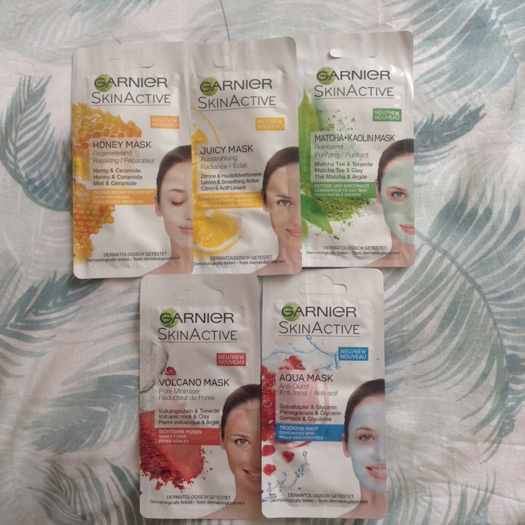 Garnier Skin Active Maskeler