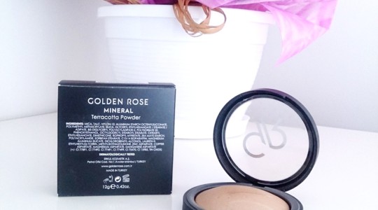 Golden Rose Mineral Terracotta Pudra