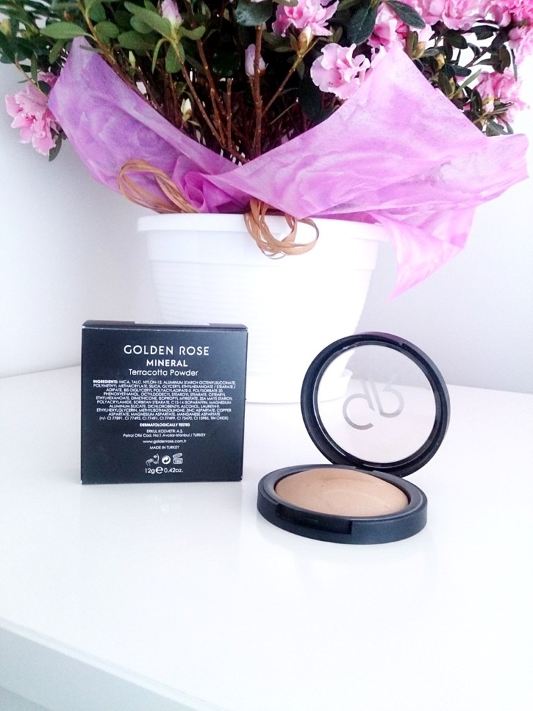 Golden Rose Mineral Terracotta Pudra