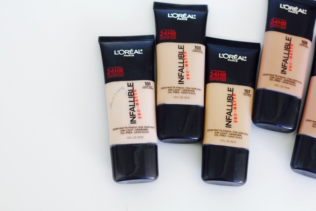Loreal Paris Infallible 24h Matte Fondoten