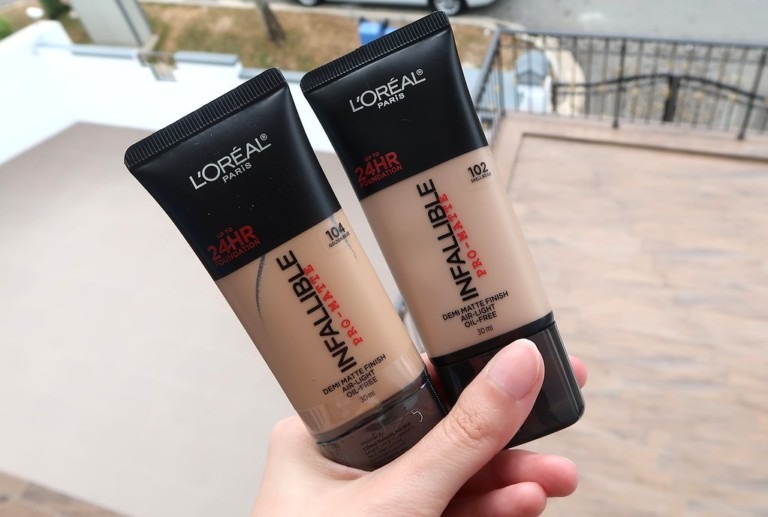 Loreal Paris Infallible 24h Matte Fondoten