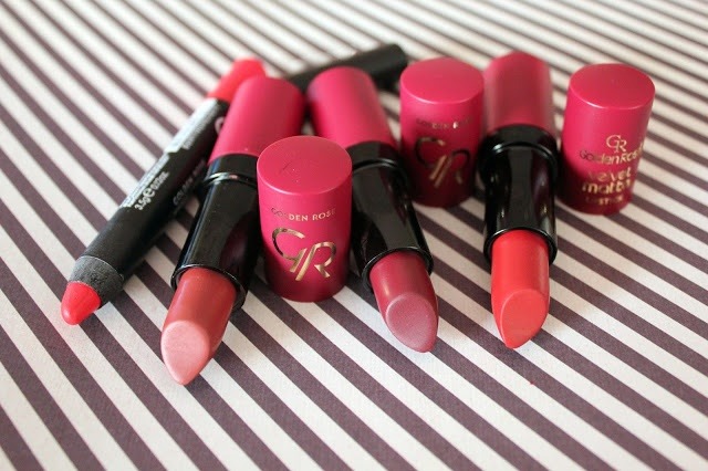 Golden Rose Velvet Matte Lipstick Mat Ruj Serisi