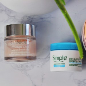 Simple Water Boost Nemlendirici Gece Kremi — Clinique Moisture Surge Muadil